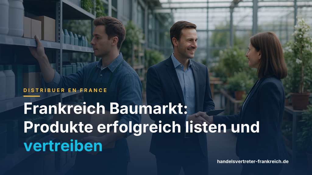 Frankreich Baumarkt: Produkte erfolgreich listen und vertreiben
