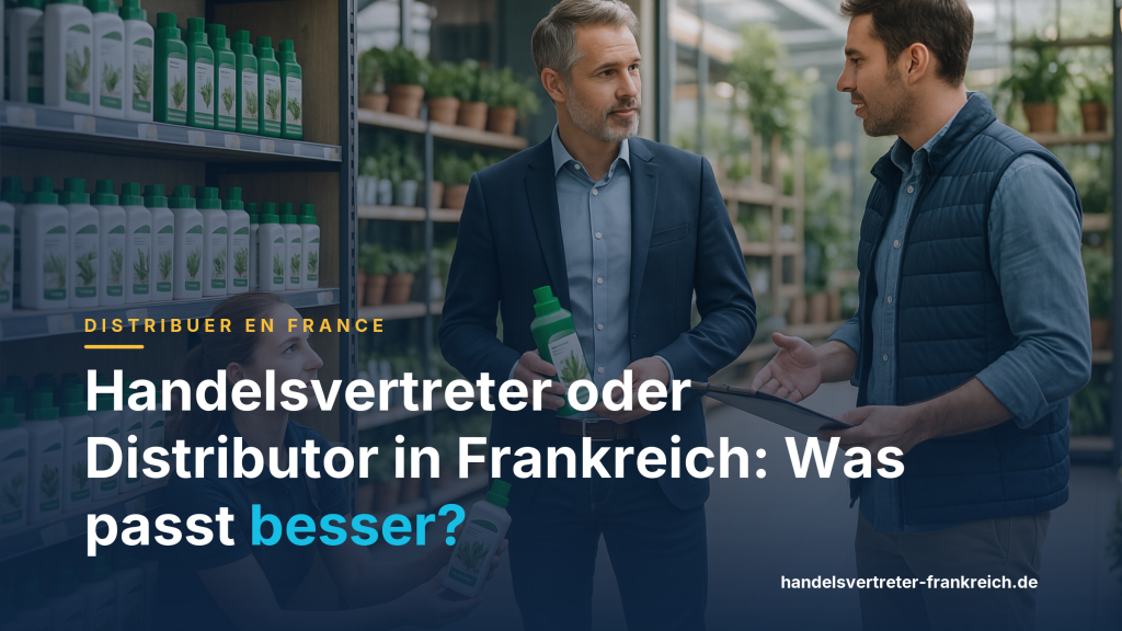 Handelsvertreter oder Distributor in Frankreich: Was passt besser?